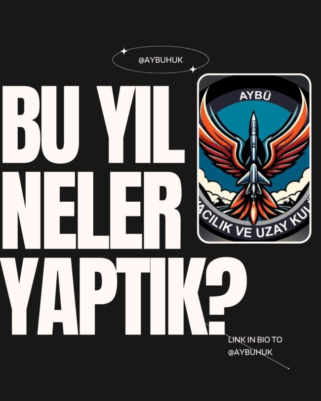 BU YIL NELER YAPTIK